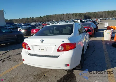 2010 Toyota Corolla Le z USA, uszkodzony, nr VIN 2T1BU4EE2AC534357